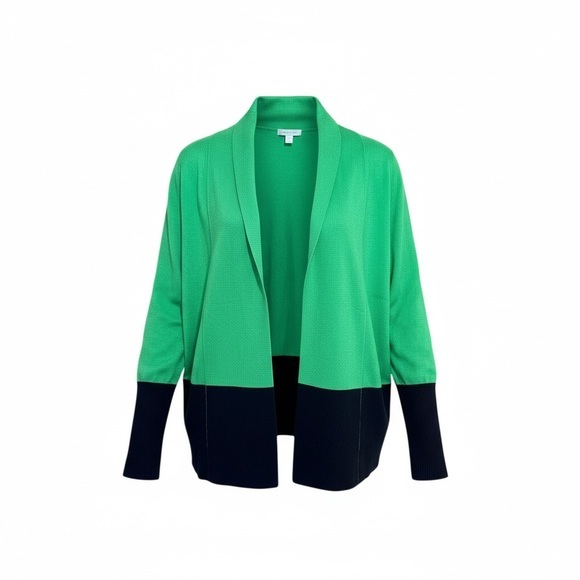 New York & Company Sweaters - New York & Company Green & Blue Cardigan Sweater | Size M